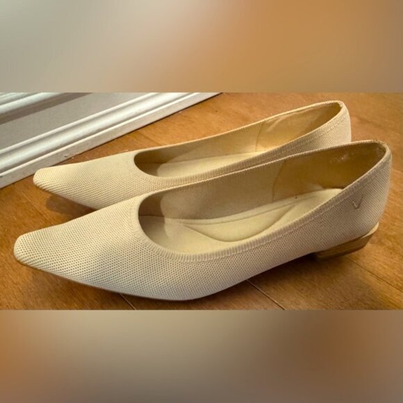 Vivaia mini pro almond square toe arch support office street party chunky 10.5 - Picture 1 of 9